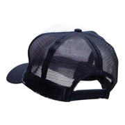 5 Panel High Profile Poly Cotton Twill Mesh Trucker Cap