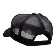 5 Panel High Profile Poly Cotton Twill Mesh Trucker Cap