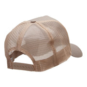 5 Panel High Profile Poly Cotton Twill Mesh Trucker Cap