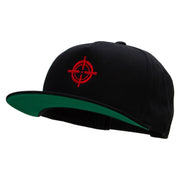 Crosshair Embroidered Wool Blend Prostyle Snapback