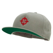 Crosshair Embroidered Wool Blend Prostyle Snapback