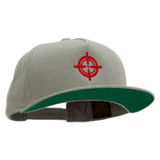 Crosshair Embroidered Wool Blend Prostyle Snapback