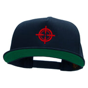 Crosshair Embroidered Wool Blend Prostyle Snapback