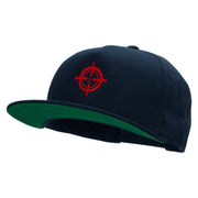 Crosshair Embroidered Wool Blend Prostyle Snapback