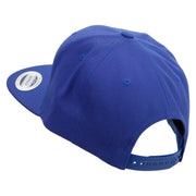 Witch Embroidered Wool Blend Prostyle Snapback - Royal OSFM