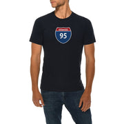 Interstate Highway 95 Graphic Design Deluxe Jersey T-Shirt