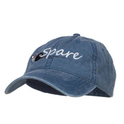 Bowling Spare Embroidered Washed Cap