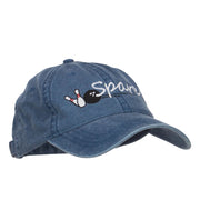 Bowling Spare Embroidered Washed Cap