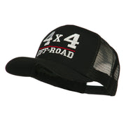 4 x 4 Off Road Embroidered Mesh Back Cap