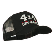 4 x 4 Off Road Embroidered Mesh Back Cap