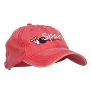 Bowling Spare Embroidered Washed Cap