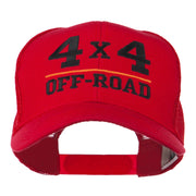 4 x 4 Off Road Embroidered Mesh Back Cap