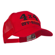 4 x 4 Off Road Embroidered Mesh Back Cap