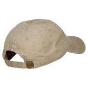 Wording of The Irish Embroidered Washed Cotton Cap