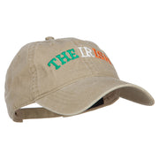 Wording of The Irish Embroidered Washed Cotton Cap