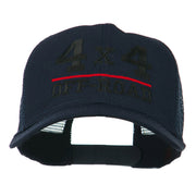 4 x 4 Off Road Embroidered Mesh Back Cap