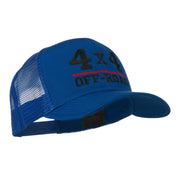 4 x 4 Off Road Embroidered Mesh Back Cap