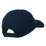 Oriental Dragon Embroidered Washed Cap