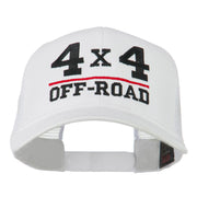 4 x 4 Off Road Embroidered Mesh Back Cap