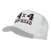 4 x 4 Off Road Embroidered Mesh Back Cap