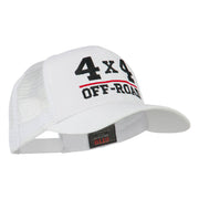 4 x 4 Off Road Embroidered Mesh Back Cap