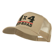 4 x 4 Off Road Embroidered Mesh Back Cap