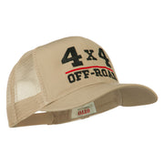 4 x 4 Off Road Embroidered Mesh Back Cap