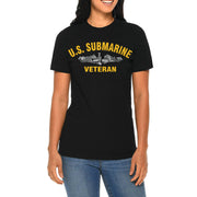 U.S. Submarine Veteran Graphic Design Deluxe Jersey T-Shirt