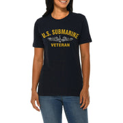 U.S. Submarine Veteran Graphic Design Deluxe Jersey T-Shirt