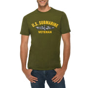 U.S. Submarine Veteran Graphic Design Deluxe Jersey T-Shirt