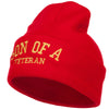 Son of a Veteran Embroidered Long Beanie