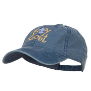 Boy Scout Logo Embroidered Washed Cap