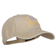 Boy Scout Logo Embroidered Washed Cap