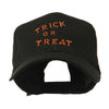 Halloween Orange Trick or Treat Embroidered Cap