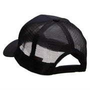 Domino Piece Embroidered High Profile Mesh Cap