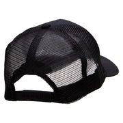 Domino Piece Embroidered High Profile Mesh Cap