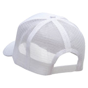 Domino Piece Embroidered High Profile Mesh Cap