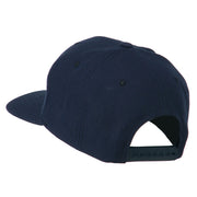 Old English T Embroidered Snapback Cap