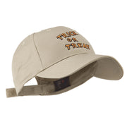 Halloween Orange Trick or Treat Embroidered Cap