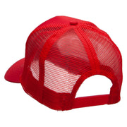 Domino Piece Embroidered High Profile Mesh Cap