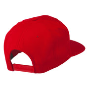 Old English T Embroidered Snapback Cap