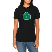 California 1 Sign Graphic Design Deluxe Jersey T-Shirt