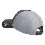 U.S. Army Special Forces Embroidered Low Profile Special Cotton Mesh Cap - Black OSFM