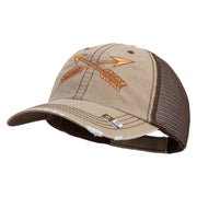 U.S. Army Special Forces Embroidered Low Profile Special Cotton Mesh Cap