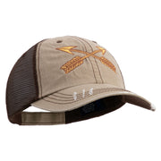 U.S. Army Special Forces Embroidered Low Profile Special Cotton Mesh Cap