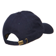 Angelfish Outline Embroidered Unconstructed Cap