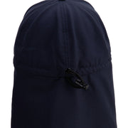 United Friends Embroidered Flap Hats - Navy OSFM