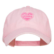 You are Loved Embroidered Washed Cap