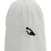 United Friends Embroidered Flap Hats - White OSFM