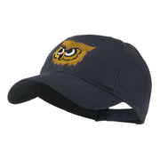 Brown Owl Mascot Embroidered Cap